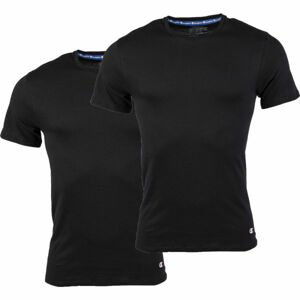 Champion T-SHIRT ROUND NECK X2 Pánske tričko, čierna, veľkosť M