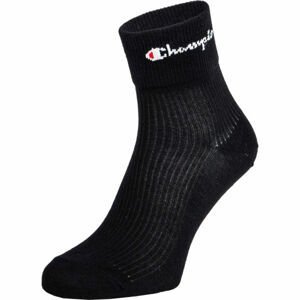 Champion ANKLE Unisex ponožky, čierna, veľkosť 35/38