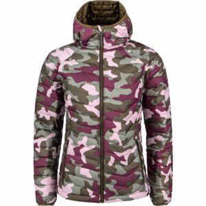 Columbia POWDER LITE HOODED JACKET Dámska bunda, mix, veľkosť M