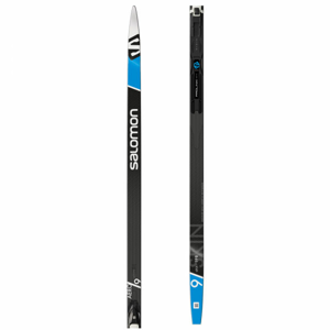 Salomon AERO 9 ESKIN+PLK SHIFT PRO Unisex bežecké lyže lyže s viazaním, čierna, veľkosť 190