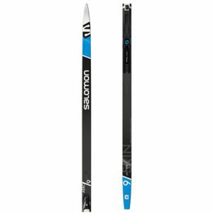 Salomon AERO 9 ESKIN+PLK SHIFT PRO Unisex bežecké lyže lyže s viazaním, čierna, veľkosť 206