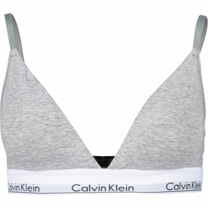 Calvin Klein LL TRIANGLE Dámska podprsenka, sivá, veľkosť L