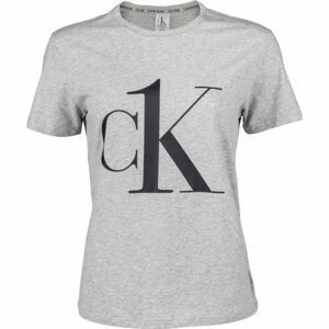 Calvin Klein S/S CREW NECK Dámske tričko, sivá, veľkosť XS