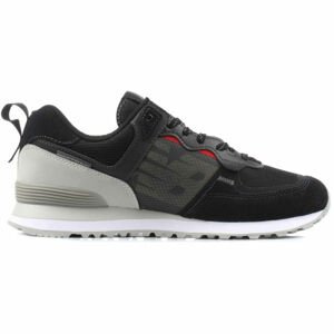 New Balance ML574SCB Pánska voľnočasová obuv, čierna, veľkosť 41.5