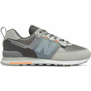 New Balance ML574SCB Pánska voľnočasová obuv, sivá, veľkosť 42.5