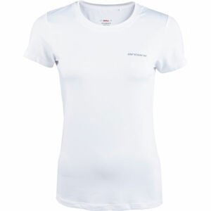 Arcore LAURIN Dámske technické tričko, biela,sivá, veľkosť