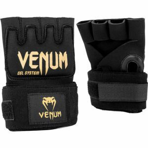 Venum KONTACT GEL GLOVE WRAPS Rukavice, čierna, veľkosť