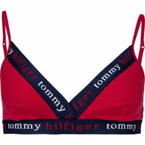 Tommy Hilfiger TRIANGLE BRA Dámska podprsenka, červená, veľkosť XS