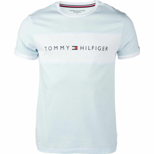 Tommy Hilfiger CN SS TEE LOGO FLAG  L - Pánske tričko