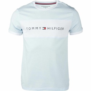 Tommy Hilfiger CN SS TEE LOGO FLAG  M - Pánske tričko