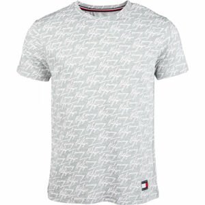 Tommy Hilfiger CN SS TEE SIGNATURE  XL - Pánske tričko