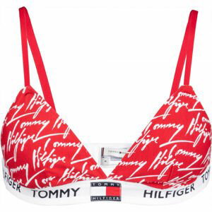 Tommy Hilfiger PADDED TRIANGLE BRA Dámska podprsenka, červená, veľkosť L