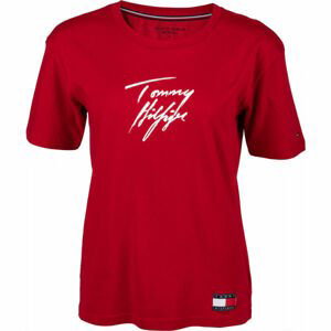 Tommy Hilfiger CN TEE SS LOGO  L - Dámske tričko