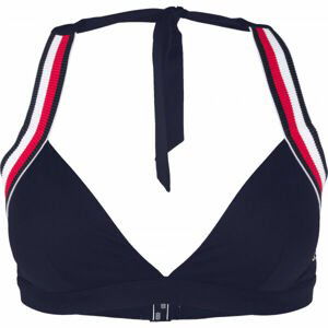 Tommy Hilfiger TRIANGLE FIXED Dámsky vrchný diel plaviek, tmavo modrá, veľkosť S