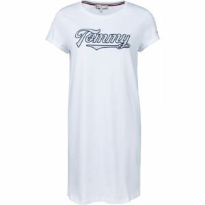 Tommy Hilfiger SS DRESS Dámske šaty na spanie, biela, veľkosť L