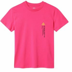 Vans WM 66 SUPPLY BF CREW ružová S - Dámske tričko