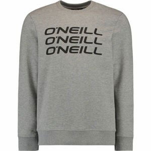 O'Neill TRIPLE STACK CREW SWEATSHIRT Pánska mikina, sivá, veľkosť M