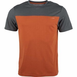 Head RONNY Pánske funkčné tričko, oranžová,tmavo sivá, veľkosť