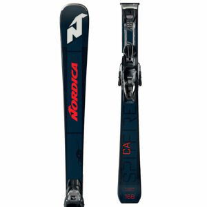 Nordica SPITFIRE CA + TP2 COMPACT 10 Zjazdové lyže, tmavo modrá, veľkosť 168