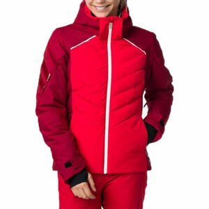 Rossignol W COURBE JKT Dámska lyžiarska bunda, červená, veľkosť S