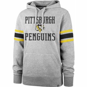 47 NHL PITTSBURGH PENGUINS DOUBLE BLOCK ’47 SLEEVE STRIPE HOOD  M - Klubová mikina