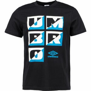 Umbro ZUMA GRAPHIC TEE Pánske tričko, čierna, veľkosť XXL