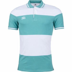 Umbro ZUMA POLO Pánske polo tričko, biela, veľkosť XL