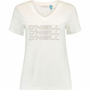 O'Neill LW TRIPLE STACK V-NECK T-SHIR Dámske tričko, biela, veľkosť S