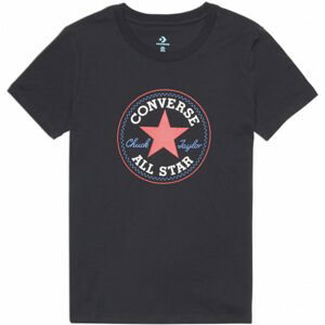 Converse CHUCK PATCH NOVA TEE Dámske tričko, čierna, veľkosť L
