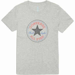 Converse CHUCK PATCH NOVA TEE Dámske tričko, sivá, veľkosť L