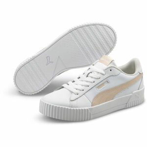 Puma CARINA CREW Dámska voľnočasová obuv, biela, veľkosť 37.5