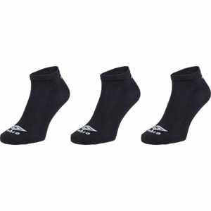 Umbro LINER SOCKS 3 PACK Ponožky, čierna, veľkosť S