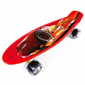 Disney CARS Skateboard, červená, veľkosť os