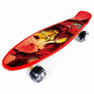 Disney IRON MAN Skateboard, červená, veľkosť os