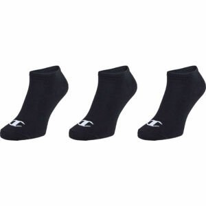 Champion NO SHOW SOCKS LEGACY X3 Unisex ponožky, čierna, veľkosť 35 - 38