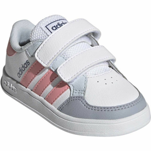 adidas BREAKNET I Detská vychádzková  obuv, biela, veľkosť 24