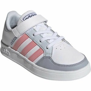 adidas BREAKNET C Detská vychádzková  obuv, biela, veľkosť 32