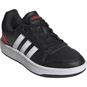 adidas HOOPS K Detská vychádzková  obuv, čierna, veľkosť 36 2/3