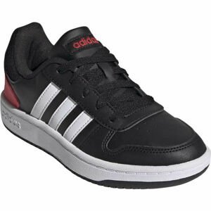 adidas HOOPS K Detská vychádzková  obuv, čierna, veľkosť 37 1/3