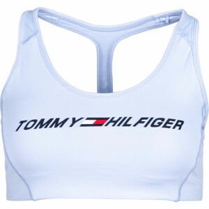 Tommy Hilfiger LIGHT INTENSITY GRAPHIC BRA Dámska športová podprsenka, svetlomodrá, veľkosť M