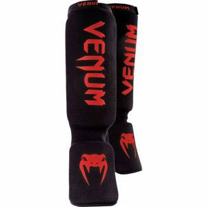 Venum KONTACT SHIN GUARDS Chrániče holení, čierna, veľkosť UNI