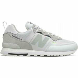 New Balance ML574SCB Pánska voľnočasová obuv, biela, veľkosť 44.5