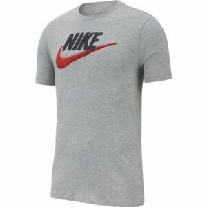 Nike NSW TEE BRAND MARK M šedá XL - Pánske tričko