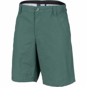 Columbia Pánske šortky Pánske kraťasy, zelená, veľkosť 32