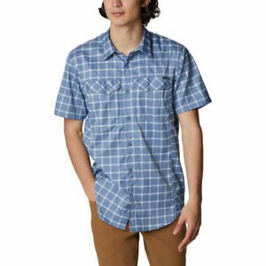 Columbia SILVER RIDGE LITE PLAID SHORT SLEEVE  L - Pánska košeľa