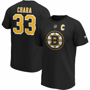 FANATICS ICONIC BOSTON CHARA  L - Pánske klubové tričko