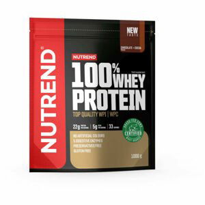 Nutrend 100% WHEY PROTEIN 1000 g ČOKOLÁDA + KAKAO Proteín, , veľkosť 1 KG