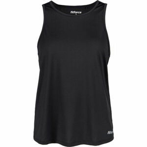 Fitforce NIGELLA Dámsky fitness top, čierna, veľkosť