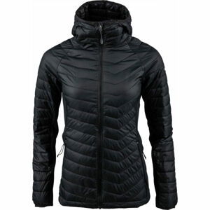 Columbia POWDER PASS JACKET Dámska bunda, čierna, veľkosť XS