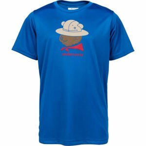Columbia GRIZZLY GROVE SHORT SLEEVE GRAPHIC TEE Detské tričko, modrá, veľkosť M